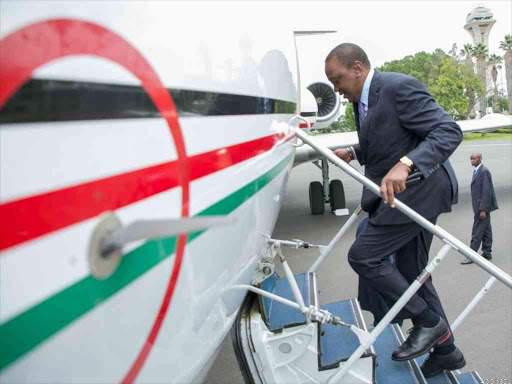 Uhuru Jets Off to Singapore, US for UN summit