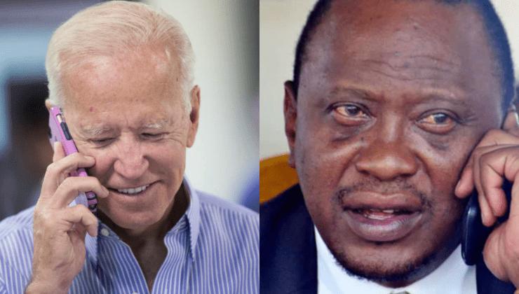 US President-elect Joe Biden call Kenyan President where he pledges support to Kenya.